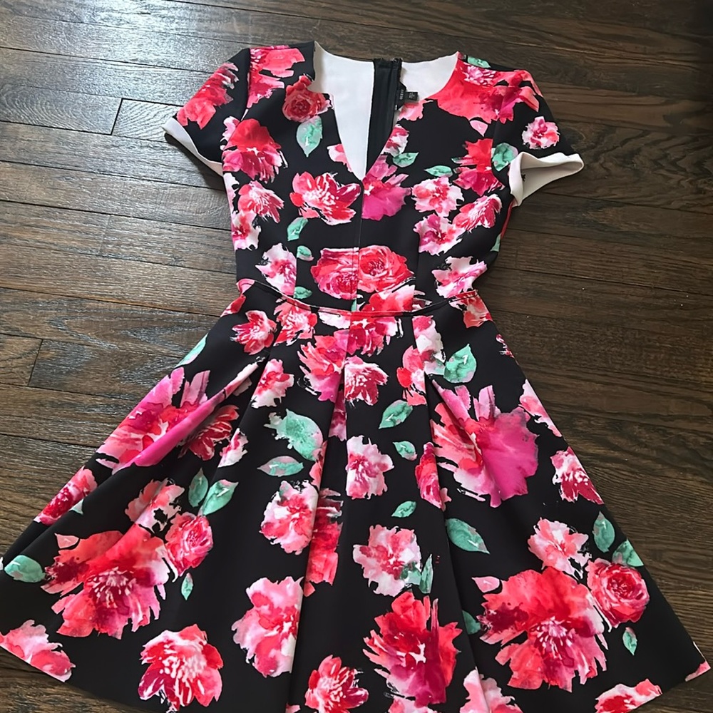 Used like new floral skater dress